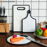 Food Grade PP Vegetable Cutting Board with Serving Tray