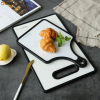 Food Grade PP Vegetable Cutting Board with Serving Tray