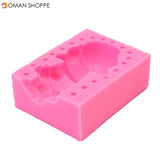 Food Grade Silicone Cake Mold DIY Chocalate Cookies Ice Tray Baking Tool Specail Man Shape