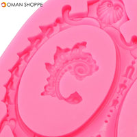 Food Grade Silicone Cake Mold DIY Chocalate Cookies Ice Tray Baking Tool Special Tortoise Shape