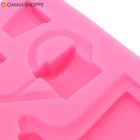 Food Grade Silicone Cake Mold DIY Chocalate Cookies Ice Tray Baking Tool Stockings Shape