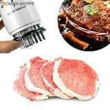 Food Grade Stainless Steel Meat Tenderizer Needle and Meat Injector Marinade Flavor Syringe Kitchen Tools