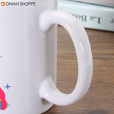 Funny Rainbow Unicorn Ceramic Mug Coffee Milk Tea Cup Home Office Christmas Kids Gift