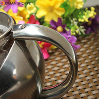 Glass Stainless Steel Loose Tea Leaf Teapot With Infuser 750ml 500ml