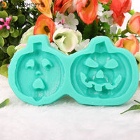 Hallowmas DIY Pumpkin Head Chocolate Cake Mold Creative Baking Tools