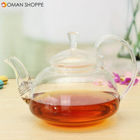 Heat Resistant Elegant Glass Teapot Infuser Flower/Green Tea Pot 750ml Size Coffee Pot Bar Accessory