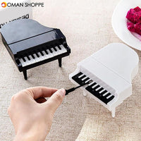 Honana 9Pcs/Set Piano Shape Keys Fruit Fork Household Fruit Fork Pick Set Kitchen Bar Kids Dessert ABS Forks Eco-friendly ABS Easy Tableware Decoration