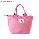 Honana CF-LB080 Woman Lady Mom Lunch Tote Bag Travel Picnic Handheld Food Storage Holder Container