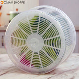 Honana HN-SP1 Easy Spin Salad Spinner Vegetable And Fruit Dryer Multifunction Kitchen Tools