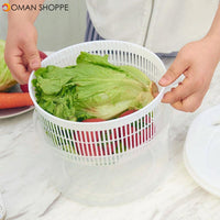 Honana HN-SP1 Easy Spin Salad Spinner Vegetable And Fruit Dryer Multifunction Kitchen Tools