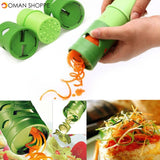 Honana Multi-function Vegetable Fruit Cucumber Turning Cutter Slicer Fruit Vegetable Device