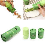 Honana Multi-function Vegetable Fruit Cucumber Turning Cutter Slicer Fruit Vegetable Device