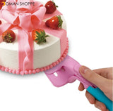 Honana Pushable Cake Scoop Cake Shovel Creative Gadget To Move Cake Scoop Removable And Washable Baking Tools