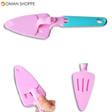 Honana Pushable Cake Scoop Cake Shovel Creative Gadget To Move Cake Scoop Removable And Washable Baking Tools