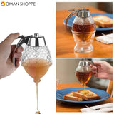 Honey Pot Pulp Dispenser Honey Pot Pressing Honey Seasoning Bottle Jam Ketchup Bottle Beverage Dispenser