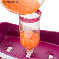 Infant Baby Feeding Food Squeezer Station Homemade Toddler Fruit Maker Dispenser