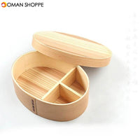 Japanese Style Wooden Lunch Box Student Bento Box Sushi Box