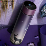 KCASA CS04-450 450ML Smart Mug Stainless Steel Water Thermal Bottle With LCD Touch Screen Temperature Display Vacuum Cup