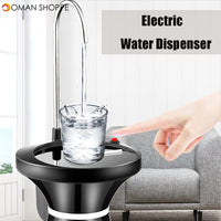 KCASA DT-10 Electric USB Charging Barreled Water Dispenser Automatic Mineral Water Pumping Device