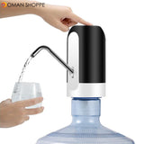 KCASA Electric Charging Water Dispenser USB Charging Water Bottle Pump Dispenser Drinking Water Bottles Suction Unit Faucet Tools Water Pumping Device