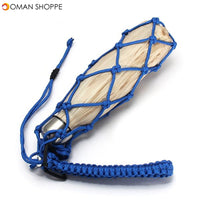 KCASA KC-BC020 Large Multifunctional Mesh Water Bottle Carrier Bag Travel Climbing Survival Rope