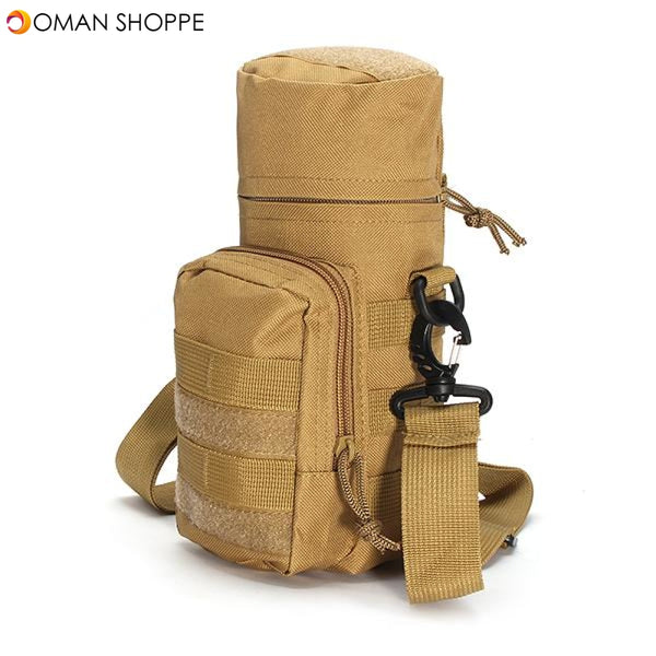 KCASA KC-BC05 Molle Water Bottle Carrier Travel Climb Outdooors Waist Belt Tactical Kettle Bag Holder