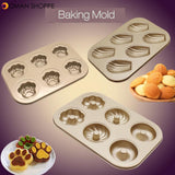 KCASA KC-BK10 Multifunction Baking Pan Dish Non-stick Stainless Steel Cake Mold DIY Donut Bakeware