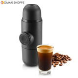 KCASA KC-COFF20 Portable Manual Coffee Maker Hand Espresso Maker Mini Coffee Machine Coffee Pot Outdoor Travel design