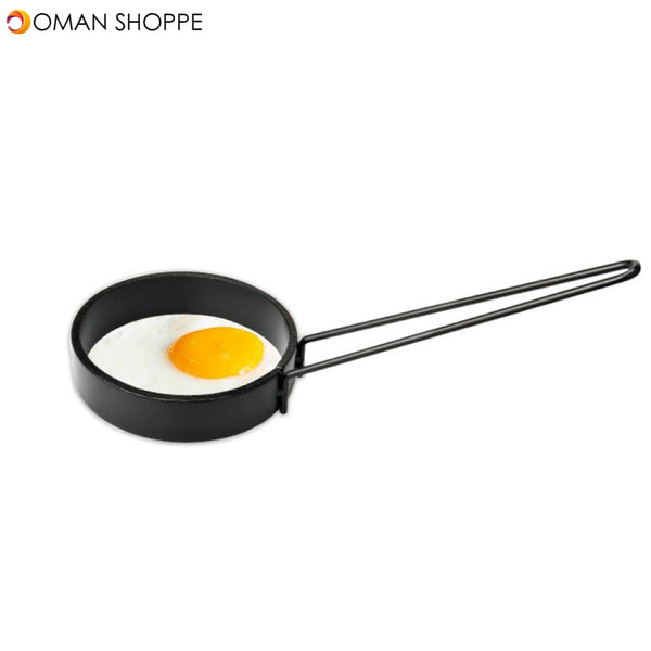 KCASA KC-ER077 Stainless Steel Non-stick Fried Egg Ring Pan Cake Omelette Mold Kitchen Cooking Tools