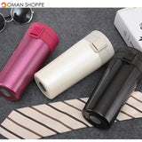 KCASA KC-IC02 Stainless Steel Vacuum Flasks Bounce Cover Coffee Thermos Mug Travel Bottle Insulation Cup