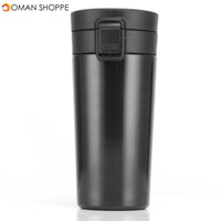 KCASA KC-IC02 Stainless Steel Vacuum Flasks Bounce Cover Coffee Thermos Mug Travel Bottle Insulation Cup