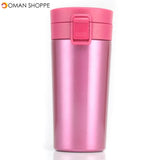 KCASA KC-IC02 Stainless Steel Vacuum Flasks Bounce Cover Coffee Thermos Mug Travel Bottle Insulation Cup