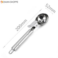 KCASA KC-IS01 Stainless Steel Scoop Spoon Dig Spherical Ball Tool For Ice Cream Fruit Frozen Yogurt 