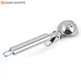 KCASA KC-IS01 Stainless Steel Scoop Spoon Dig Spherical Ball Tool For Ice Cream Fruit Frozen Yogurt 