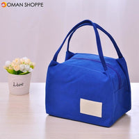 KCASA KC-LG013 Waterproof Oxford Lunch Tote Bag Fashion Travel Picnic Food Storage Organizer 