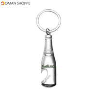 KCASA KC-SCO2 Multi-shape Creative Stainless Steel Beer Bottle Opener Portable Mini Key Chain Ring