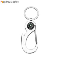 KCASA KC-SCO2 Multi-shape Creative Stainless Steel Beer Bottle Opener Portable Mini Key Chain Ring