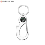 KCASA KC-SCO2 Multi-shape Creative Stainless Steel Beer Bottle Opener Portable Mini Key Chain Ring