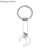 KCASA KC-SCO2 Multi-shape Creative Stainless Steel Beer Bottle Opener Portable Mini Key Chain Ring