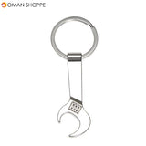 KCASA KC-SCO2 Multi-shape Creative Stainless Steel Beer Bottle Opener Portable Mini Key Chain Ring