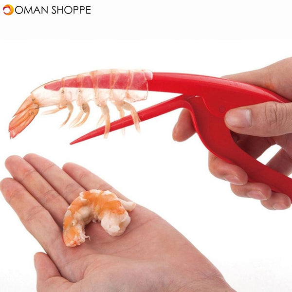 KCASA KC-SD087 Plastic Seafood Shell Prawn Curved Peeler Deveiner Shrimp Deveining Peeling Tools