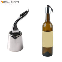 KCASA KC-SP002  1pc Wine Vacuum Bottle Stopper Stainless Steel Home Bar Wine Collection Red Wine Champagne Stopper