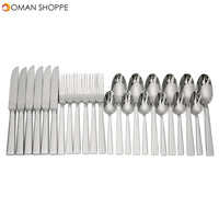 KCASA KC-ST002 High-end Stainless Steel 24 Pieces Flatware Set Dinnerware Set