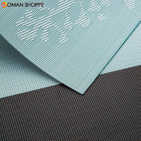 KCASA Placemat Fashion Pvc Dining Table Mat Disc Pads Bowl Pad Coasters Waterproof Table Cloth Pad Slip-Resistant Pad