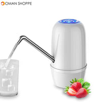 KCASA USB Charging Electric Automatic Bottle Drinking Water Pump Gallon Bottled Water Dispenser Pump