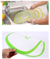 Kitchen Accessories Chopping Board Transparent Non-slip Scrub