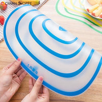 Kitchen Accessories Chopping Board Transparent Non-slip Scrub