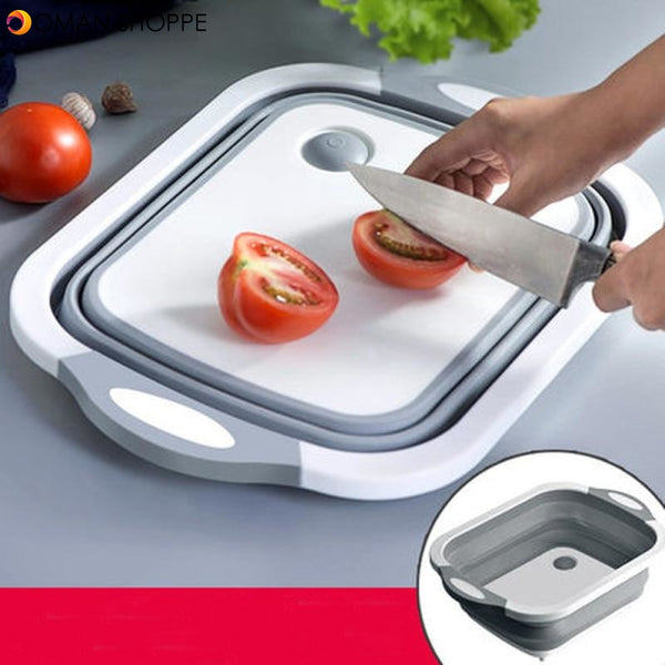 Kitchen Chopping Board Foldable and with Drain