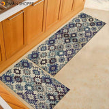 Kitchen Mat  Anti-slip Modern Area Rugs Living Room Balcony Bathroom Printed Carpet Doormat Hallway Geometric Bath Mat