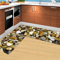 Kitchen Mat  Anti-slip Modern Area Rugs Living Room Balcony Bathroom Printed Carpet Doormat Hallway Geometric Bath Mat